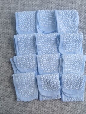 Non-Slip Low-Cut Socks - Light Blue